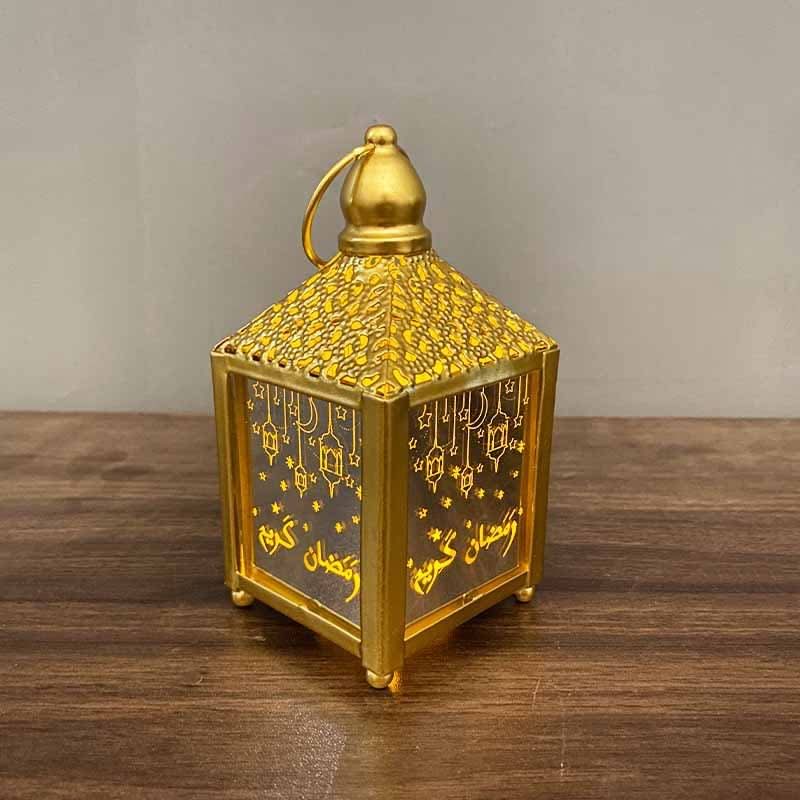 Lamp Led Eid Mubarak Decor String Lights Ramadan Kareem Decorations - Eshtree