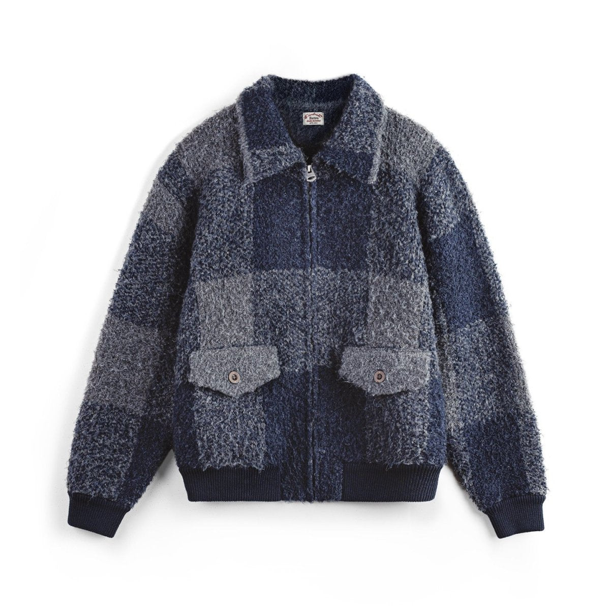 Lapel Plaid Cardigan Jacket Men's Autumn - Eshtree