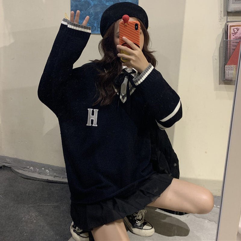 Lazy knit sweater - Eshtree