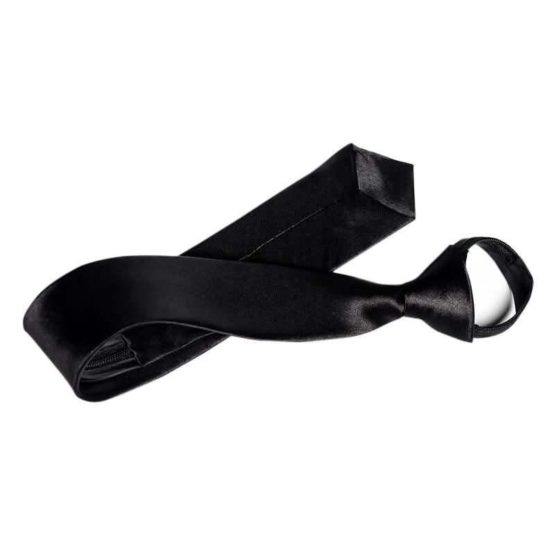 Lazy Zip Tie Men's Business Formal Shirt Accessories Narrow - Eshtree