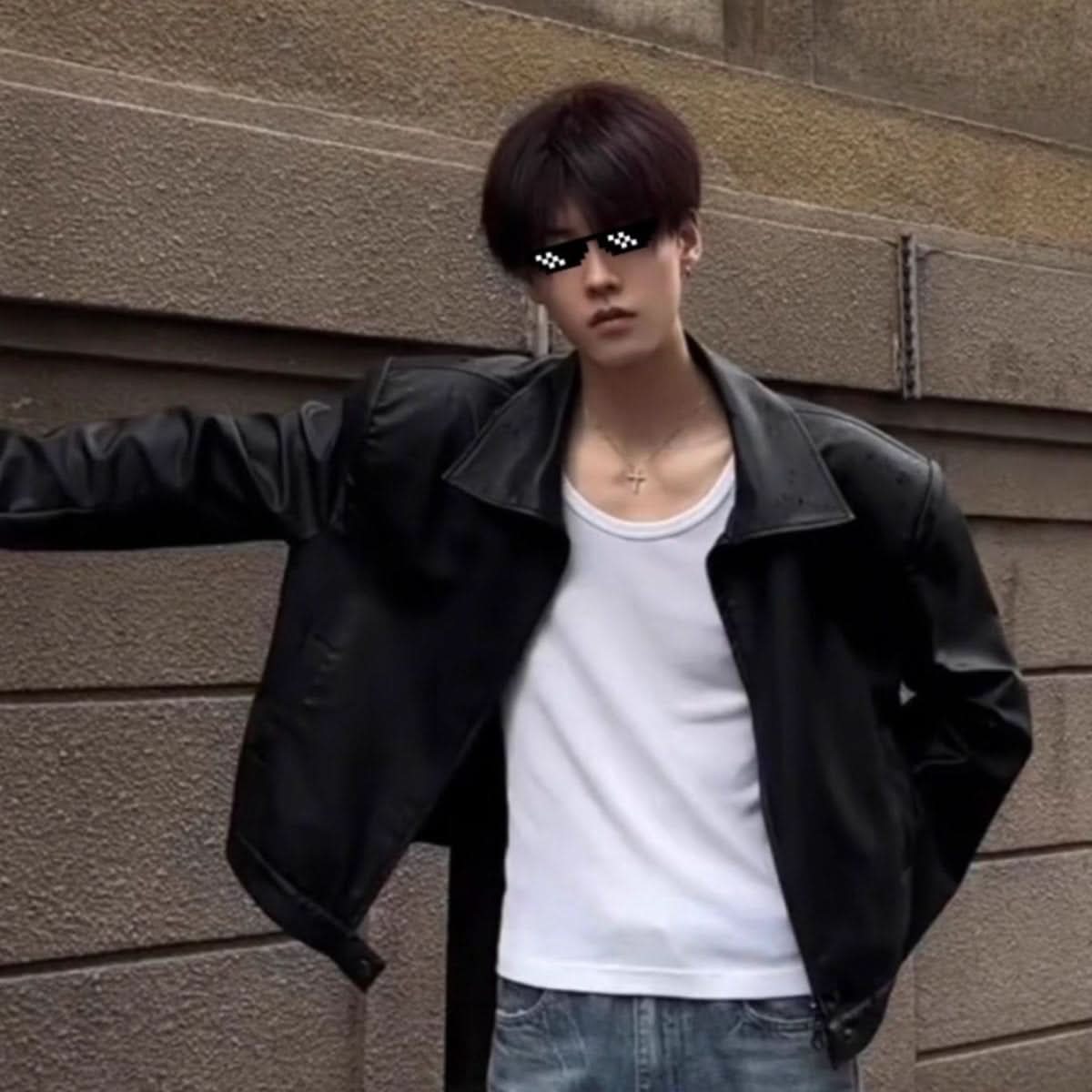 Leather Casual Baseball Uniform Motorcycle Jacket - Eshtree