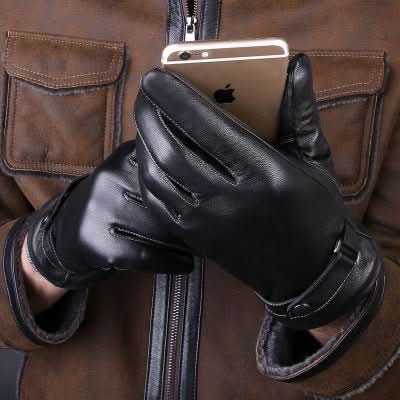 Leather gloves for men - Eshtree