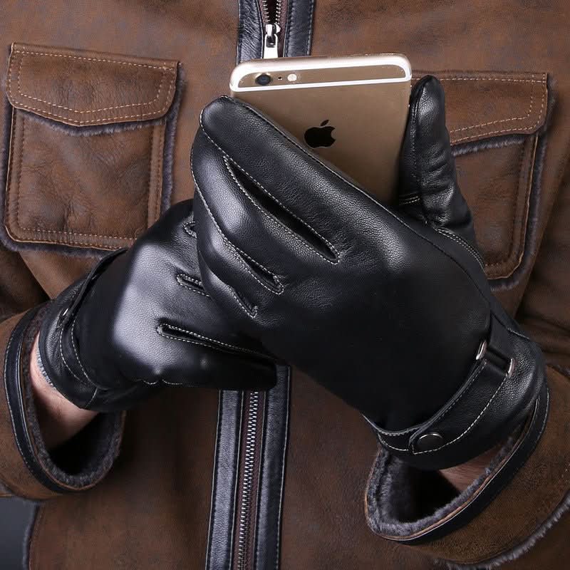 Leather gloves for men - Eshtree