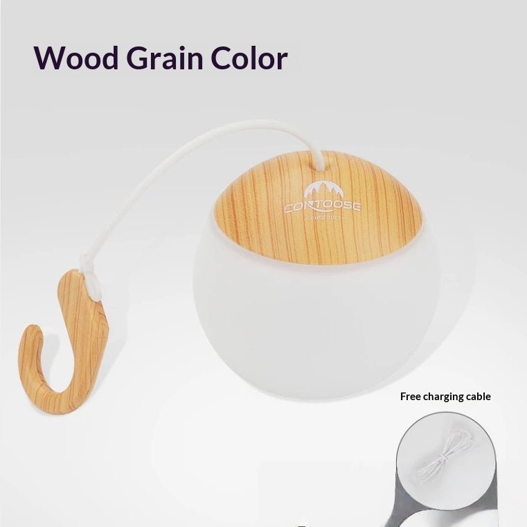 LED Rechargeable Camping Outdoor Campsite Long - Lasting Lighting Dimmable Tent Lamp - Eshtree