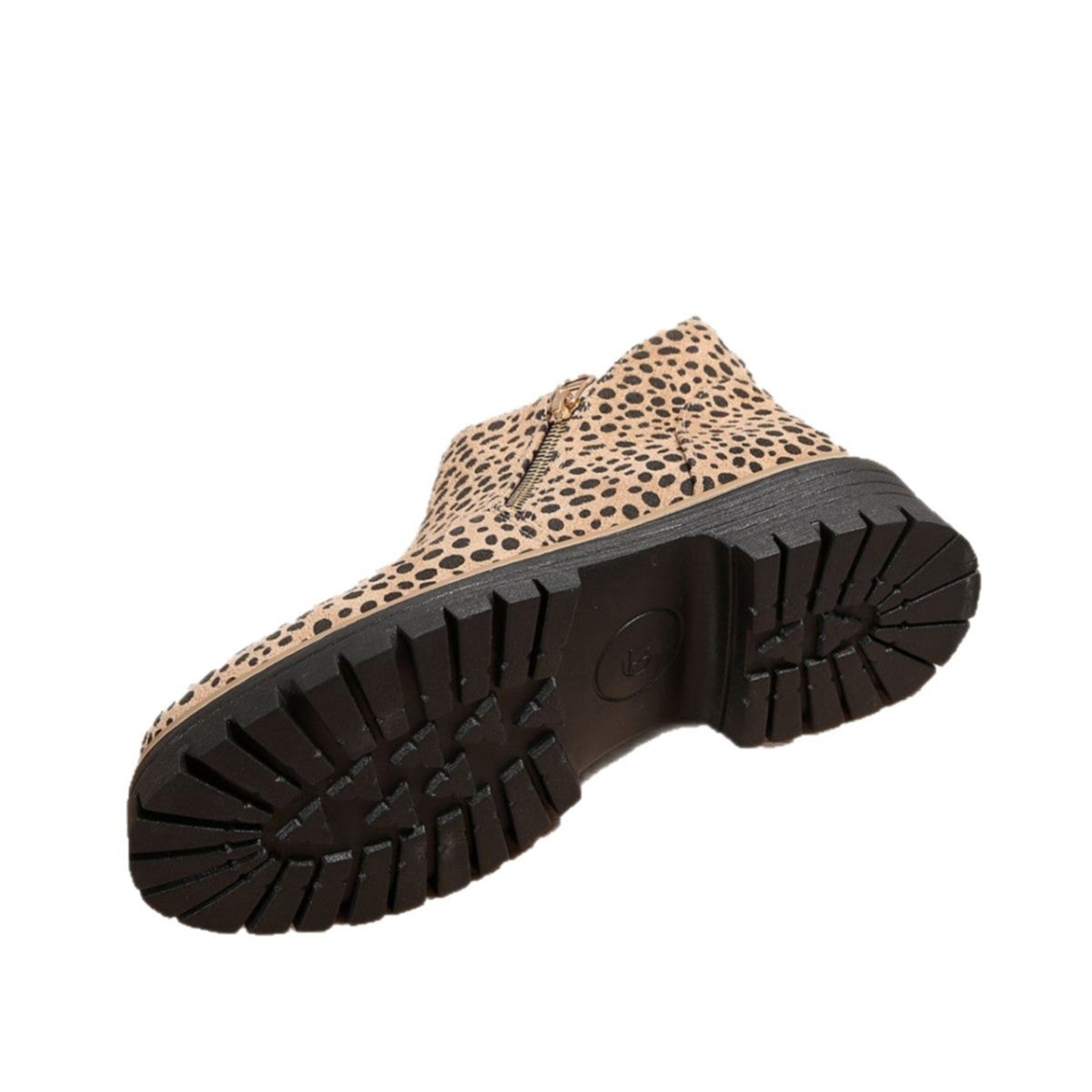 Leopard - Print Pointed - Toe Low - Top Fashion Boots For Women Versatile And Stylish - Eshtree