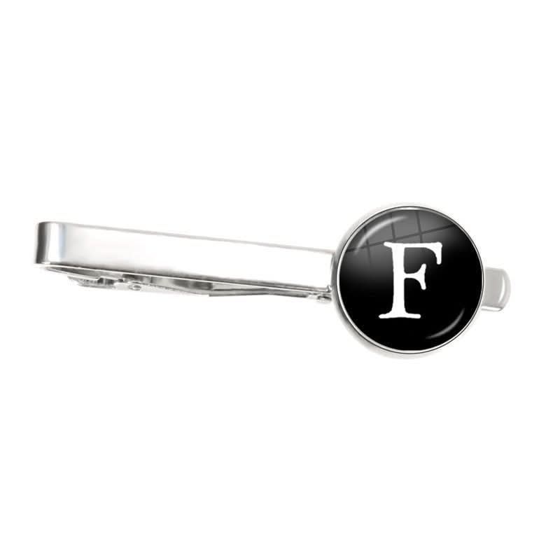 Letter Tie Clip Decoration With French Shirt - Eshtree