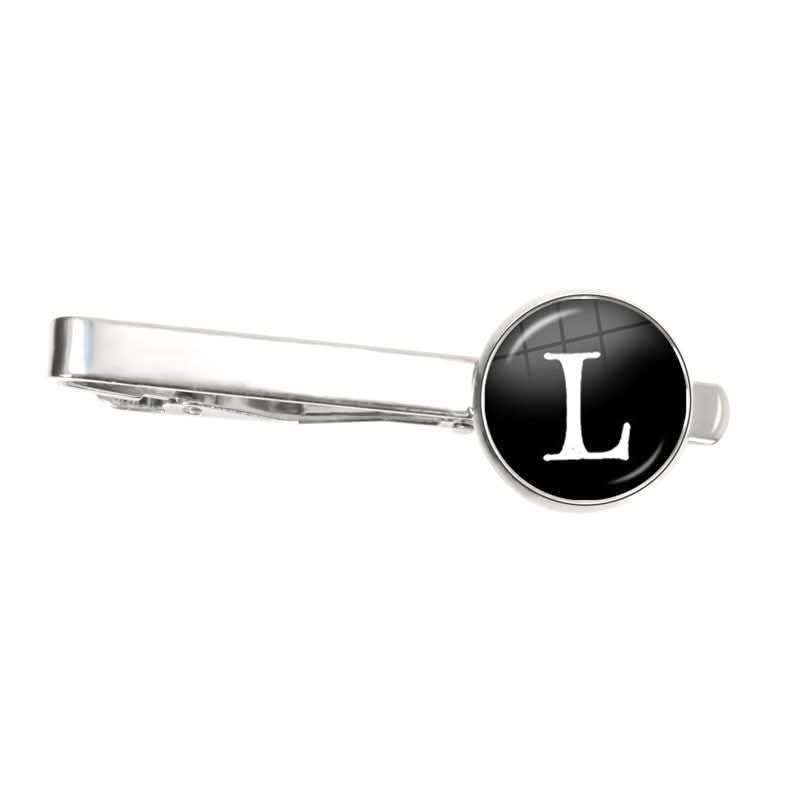 Letter Tie Clip Decoration With French Shirt - Eshtree