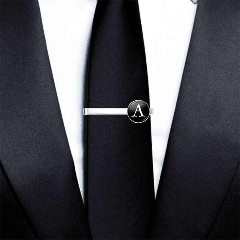 Letter Tie Clip Decoration With French Shirt - Eshtree