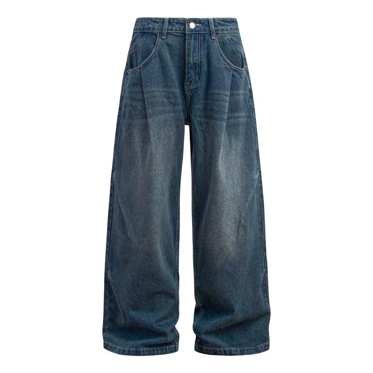Light - blue Washed - in - wash - and - wear Jeans For Men That Go With Everything - Eshtree