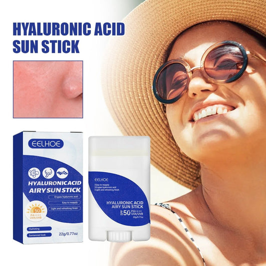 Lightweight Freshing And Moistrurizing Waterproof SPF50 Hyaluronic Acid Sun Block Stick - Eshtree