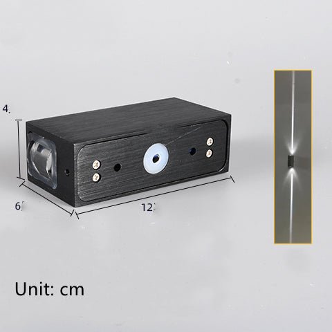 Line Household Aisle Exterior Wall Waterproof Spotlight Wall Lamp - Eshtree