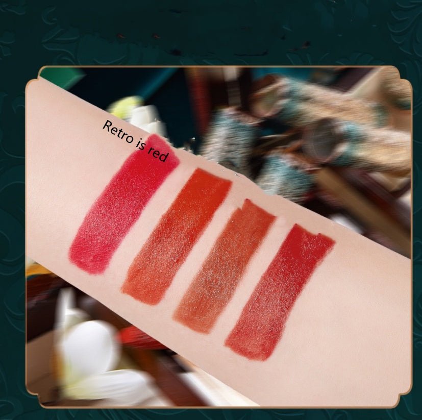 Linzhuang Velvet Matte Carved Lipstick Is Not Easy To Fade - Eshtree