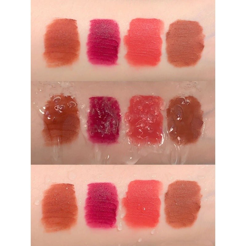 Lip Lacquer ROTO Matte Air Bear Lip Mud Lip Gloss Lipstick Makeup Female No Stain On Cup - Eshtree