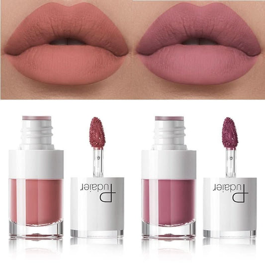 Lipstick 16 color white bottle matte lip gloss lasting moisturizing - Eshtree