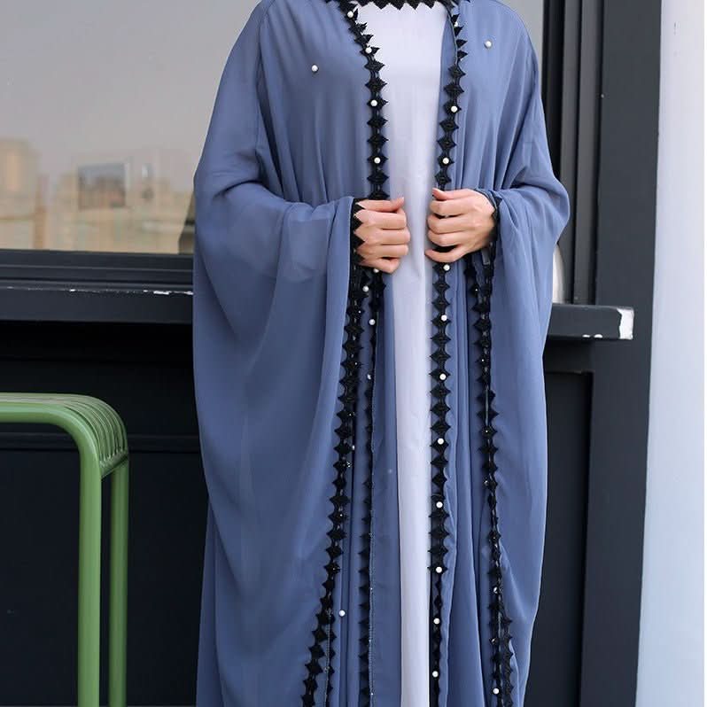 Loose Lace Up Long Sleeved Cardigan Robe For Women - Eshtree
