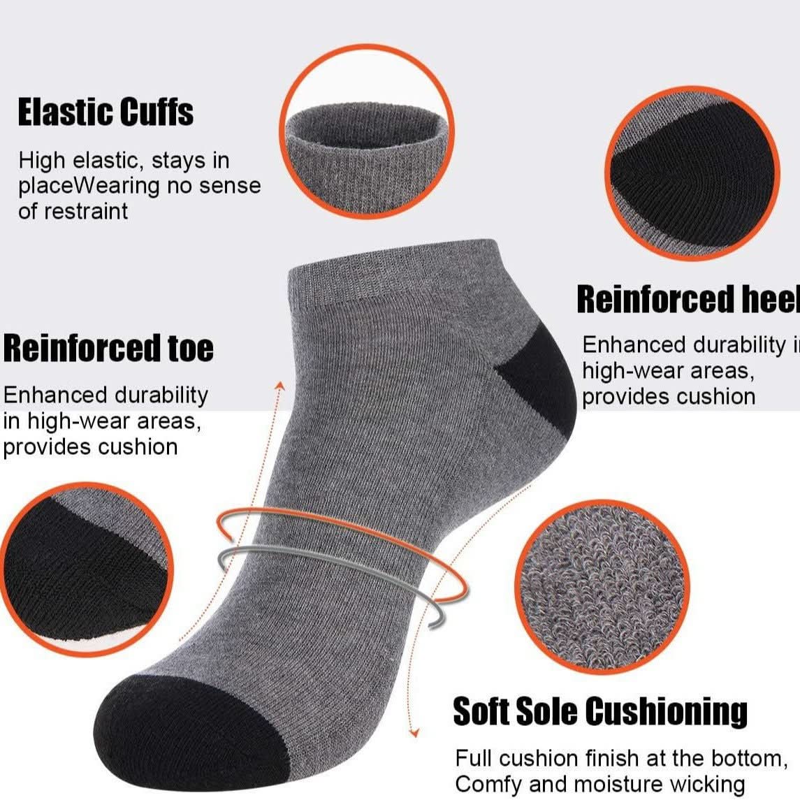Low Cotton Ankle Socks Men's Summer Breathable - Eshtree