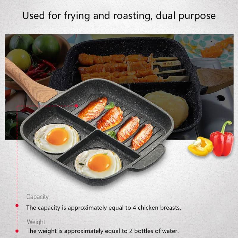 Maifanshi fried steak pot multi - function household omelette pan pan induction cooker non - stick pan - Eshtree