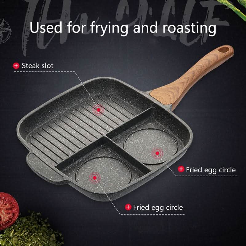 Maifanshi fried steak pot multi - function household omelette pan pan induction cooker non - stick pan - Eshtree