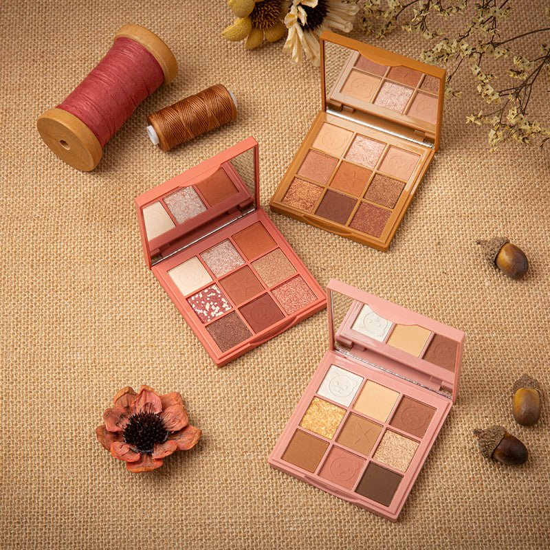 Makeup Eyeshadow Palette Pearly Matte Easy Color Sequins - Eshtree