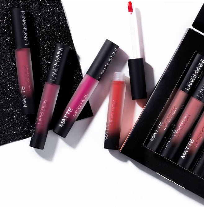 Matte Lipstick Waterproof Long - lasting Velvet Lipstick Set - Eshtree