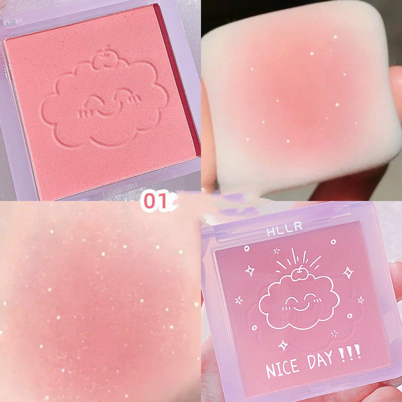 Matte Soft Fog Powder Blusher Rouge Makeup - Eshtree