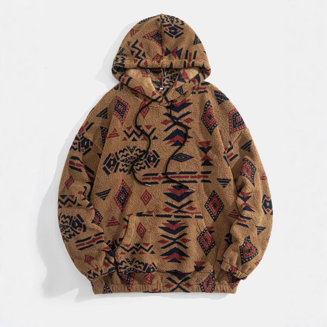 Men's And Women's Hoodie Ethnic Style - Eshtree