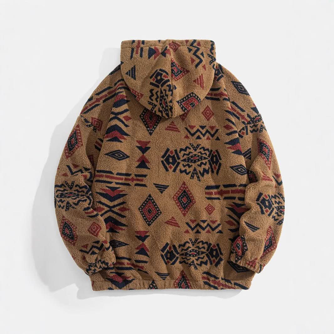 Men's And Women's Hoodie Ethnic Style - Eshtree