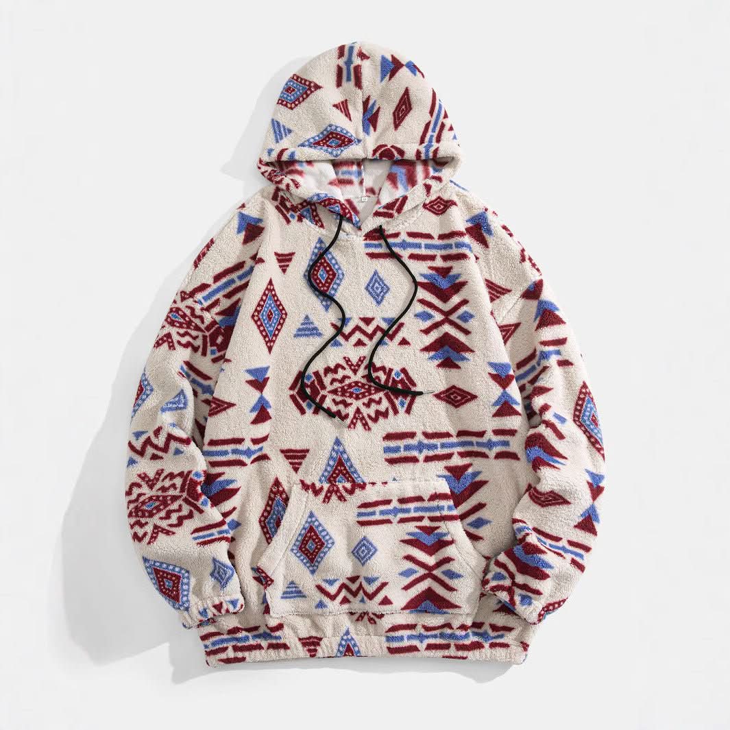 Men's And Women's Hoodie Ethnic Style - Eshtree