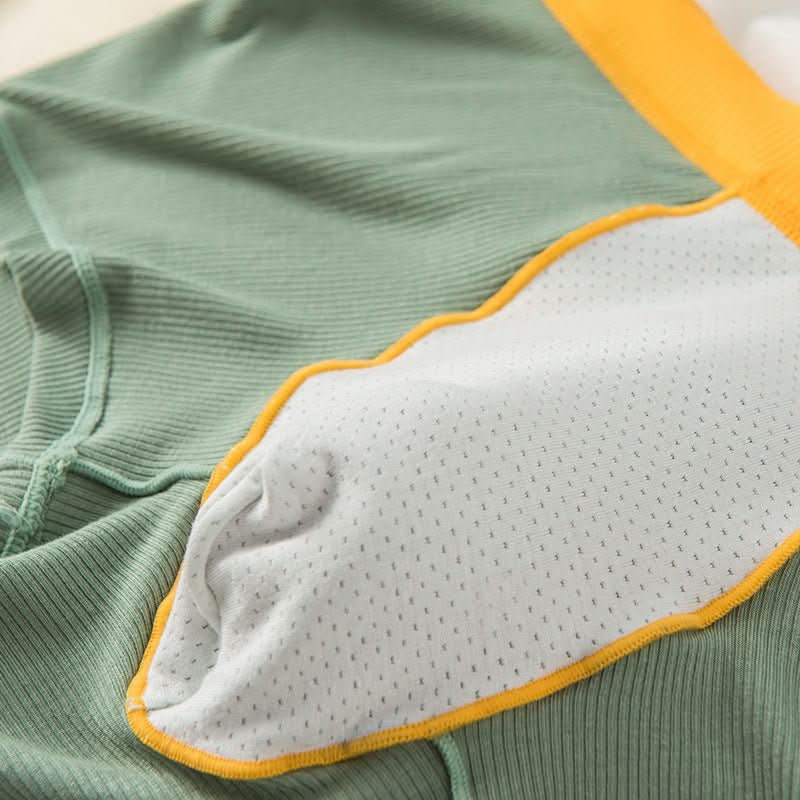 Men's Boxer Briefs Breathable Cotton Mid Waisted - Eshtree