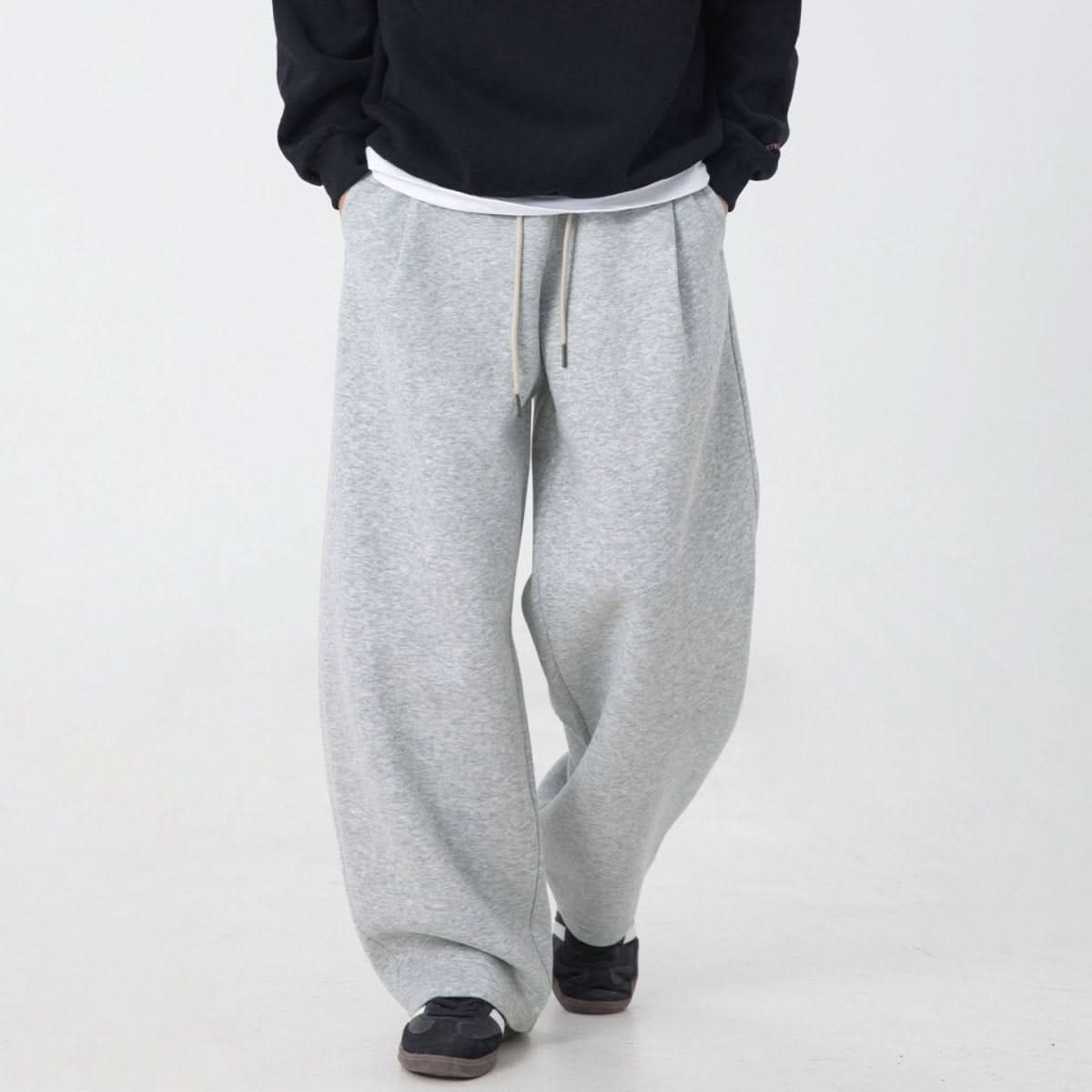 Mens Casual Straight - leg Loose Long Pants - Eshtree