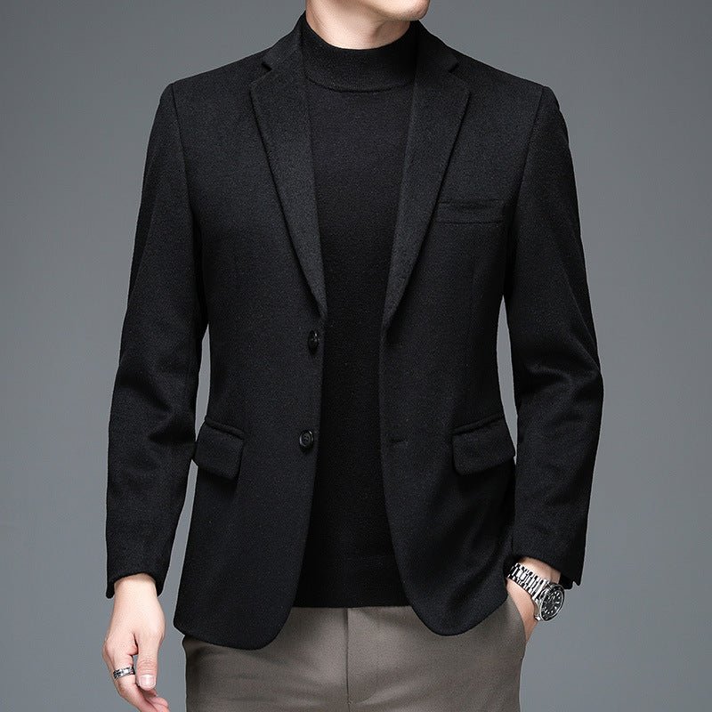 Mens Casual Wool Suit For Fall And Winter - Eshtree