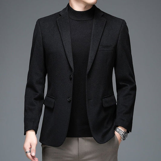 Mens Casual Wool Suit For Fall And Winter - Eshtree