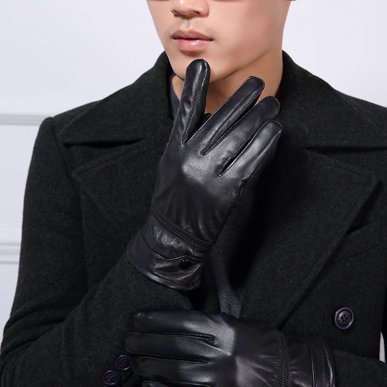 Men's leather gloves - Eshtree