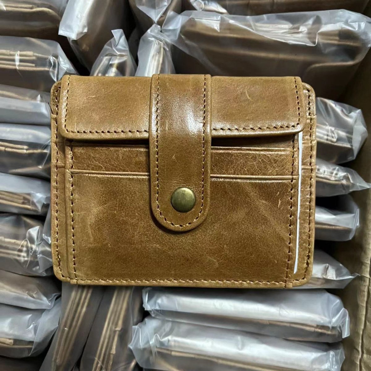 Mens Minimalist Leather Coin And Transit Card Holder - Eshtree