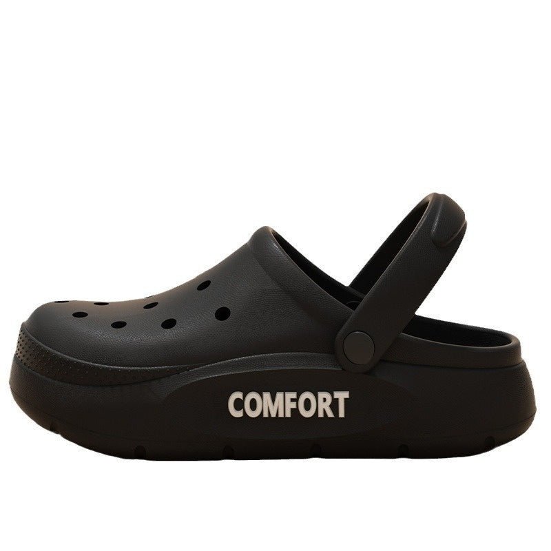 Men's Perforated Shoes For Summer Outdoor Wear With A Cushioned Stepping Sensation - Eshtree