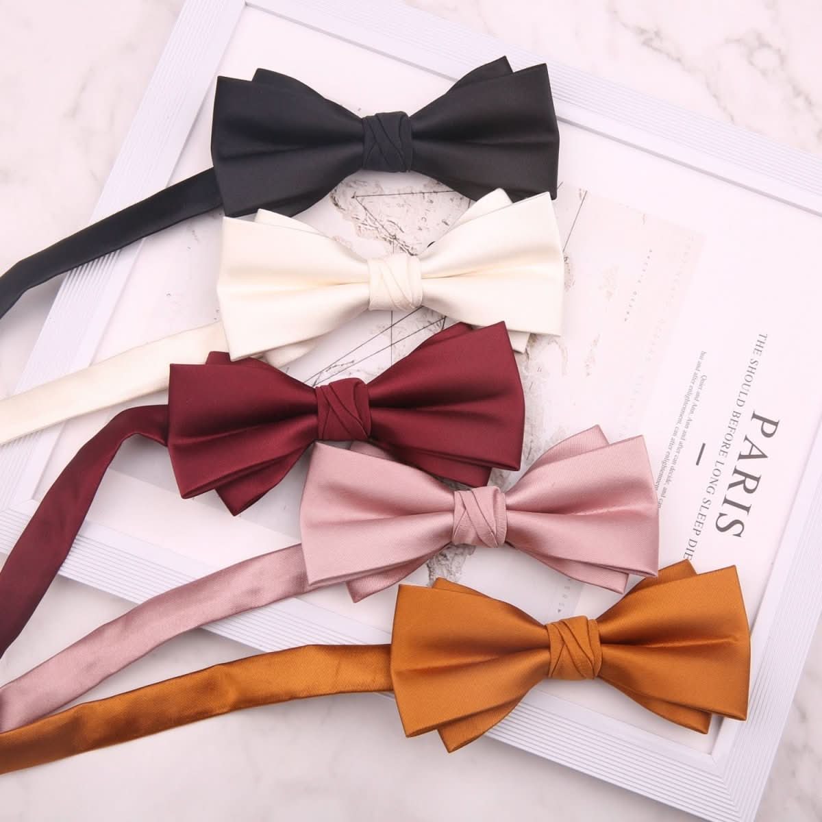 Mens Polyester Wedding Bow Tie - Eshtree