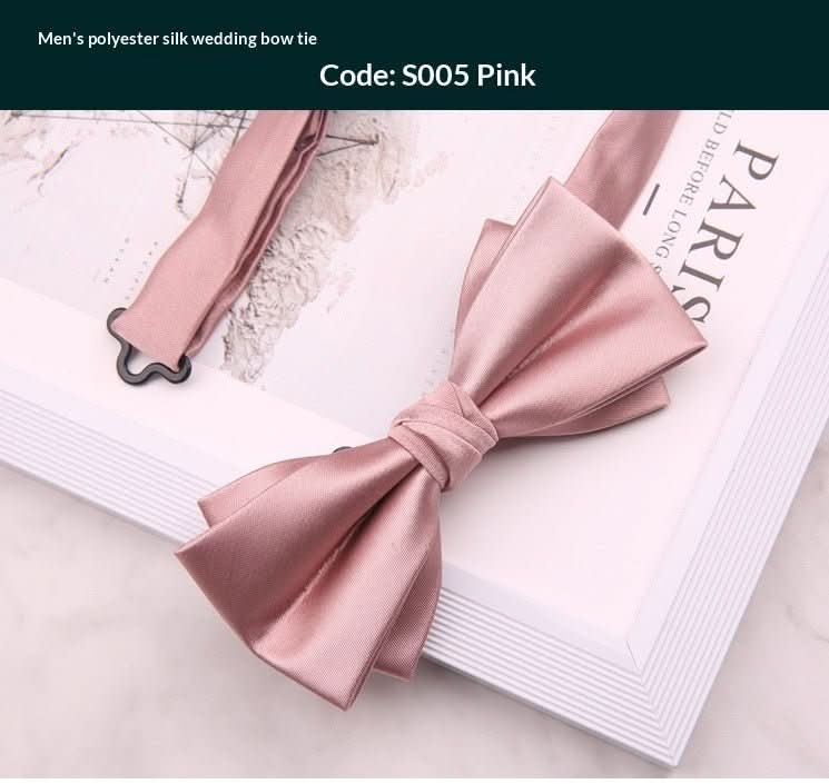 Mens Polyester Wedding Bow Tie - Eshtree