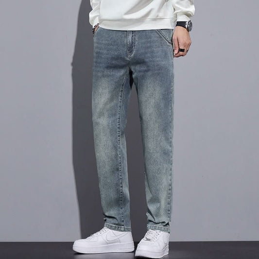 Mens Straight - Leg Loose - Fit Street - Style Wide - Leg Denim Jeans - Eshtree