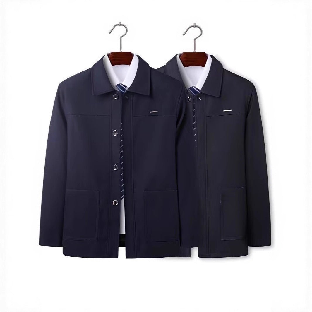 Mens Stylish Casual Loose - fitting Lapel Jacket - Eshtree