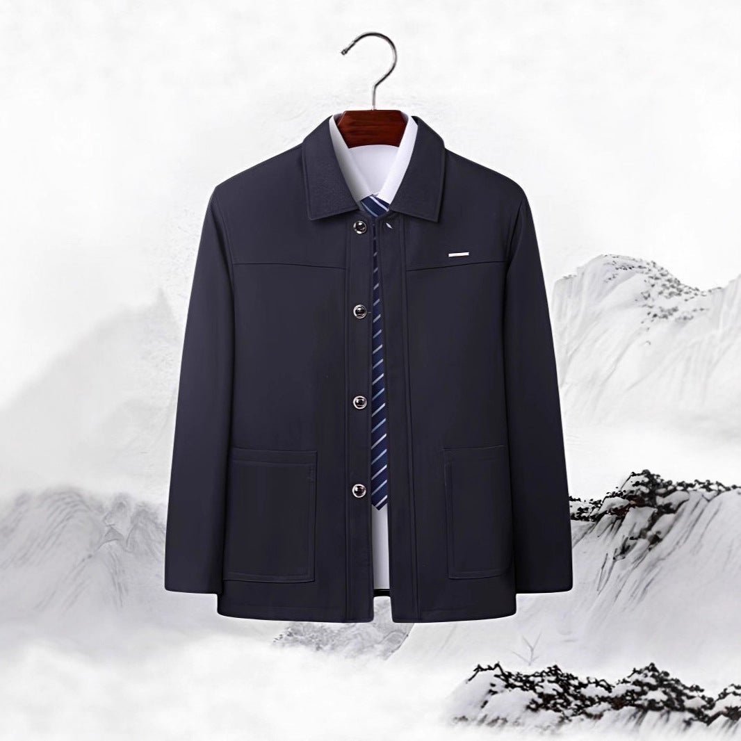 Mens Stylish Casual Loose - fitting Lapel Jacket - Eshtree