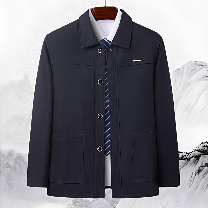 Mens Stylish Casual Loose - fitting Lapel Jacket - Eshtree