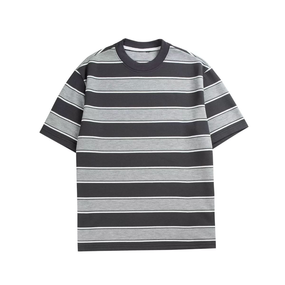 Men's Summer Japanese Vintage Stripe T-shirt - Eshtree