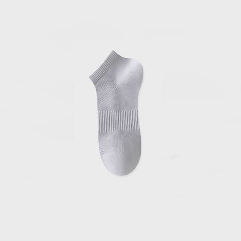 Men's Summer Thin Mesh Breathable White Socks - Eshtree