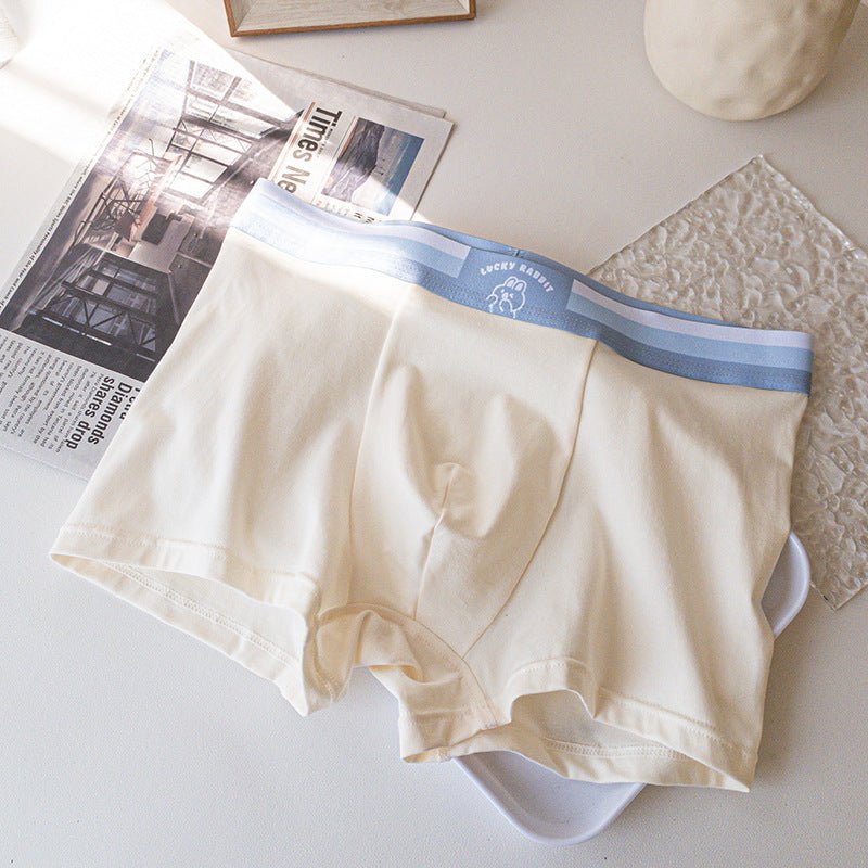Men's Underwear Mid - waist Cartoon Rabbit Modal Cotton - Eshtree