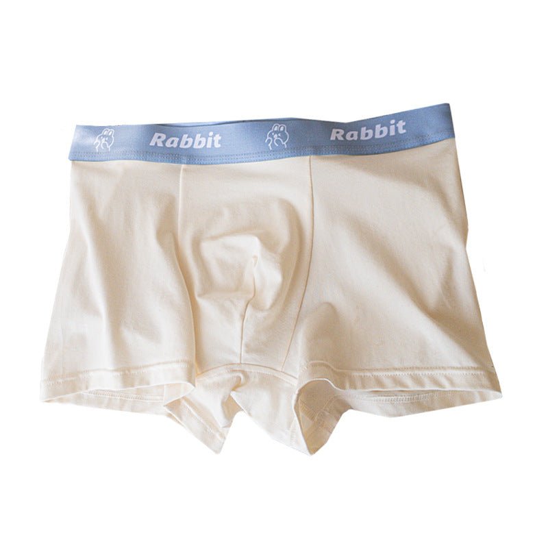 Men's Underwear Mid - waist Cartoon Rabbit Modal Cotton - Eshtree