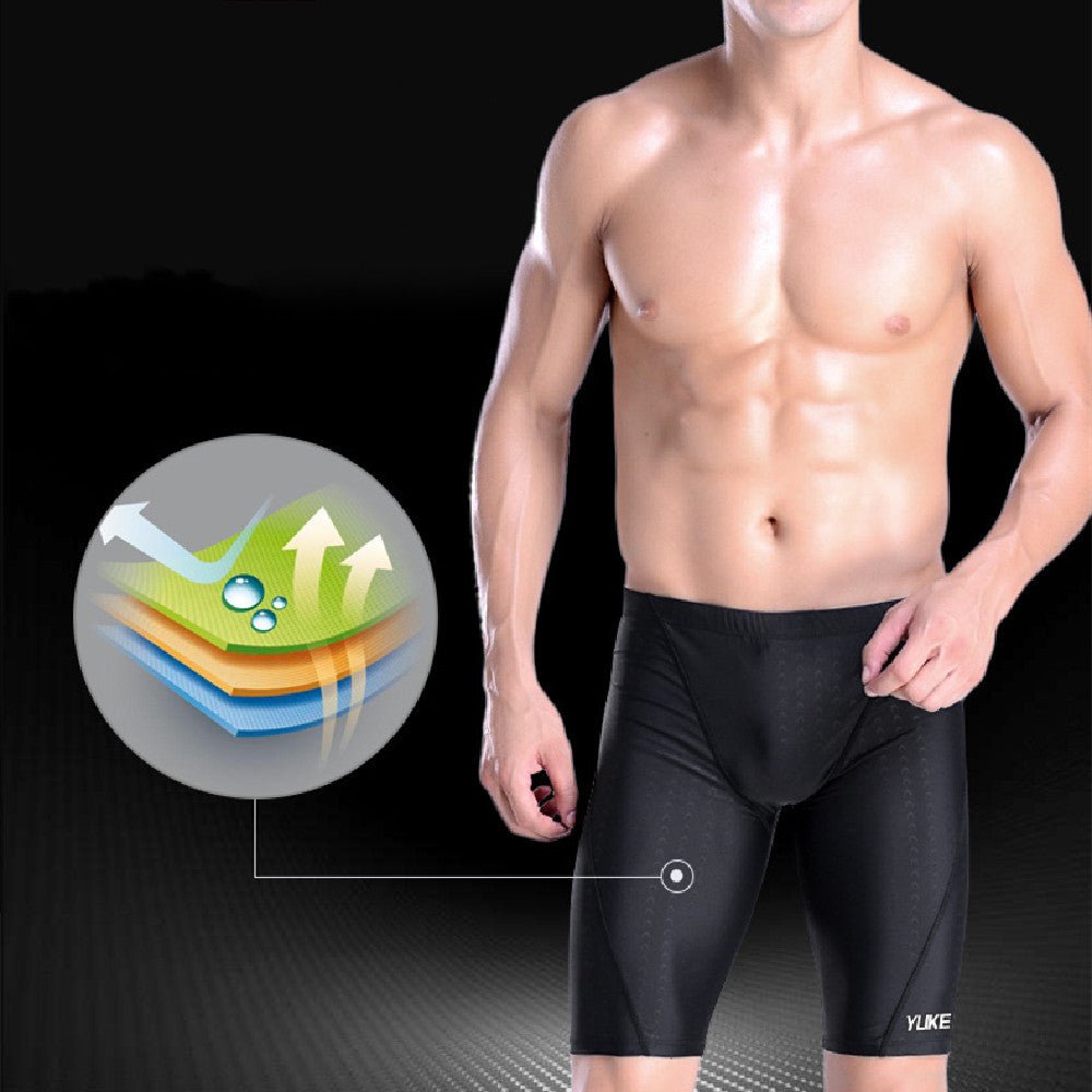 Men's Waterproof Equipment Swimming Cap Goggles Suit - Eshtree