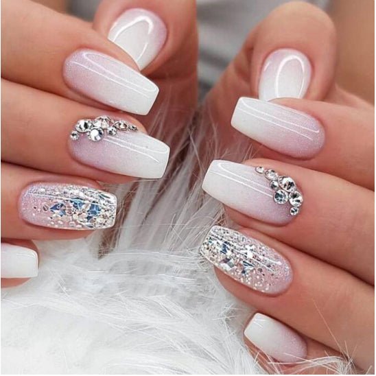 Mid - length Ballet Nail Manicure Wearable Nail Sticker - Eshtree