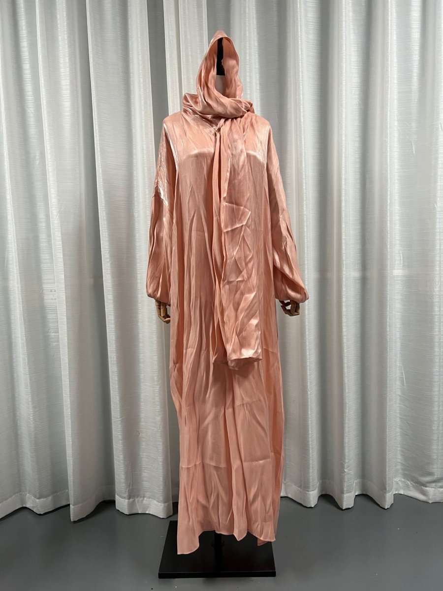 Middle East Dubai Muslim Robe Women's Clothing With Headscarf - Eshtree