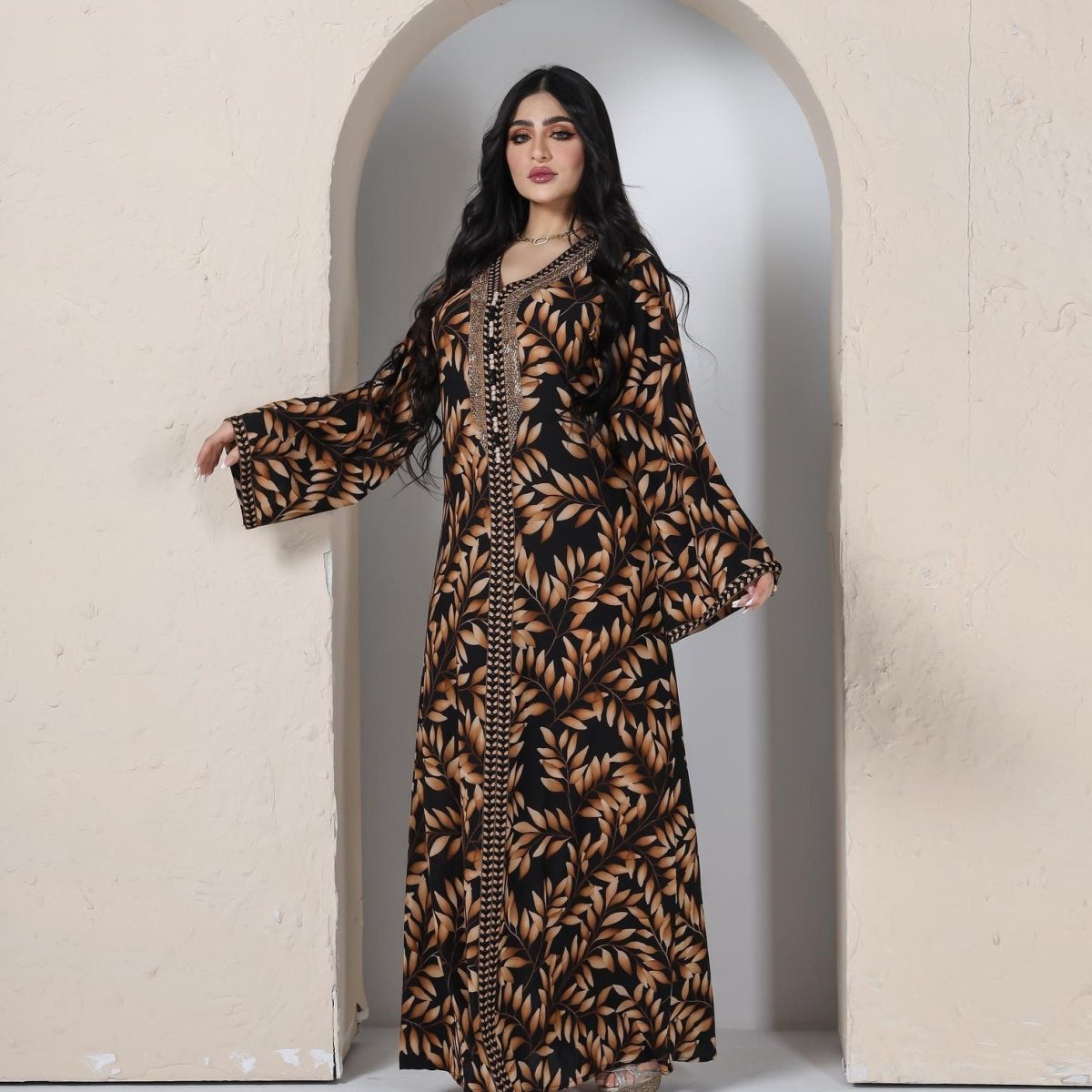 Middle East Muslim Women's Wear Arab Robe Dress - Eshtree