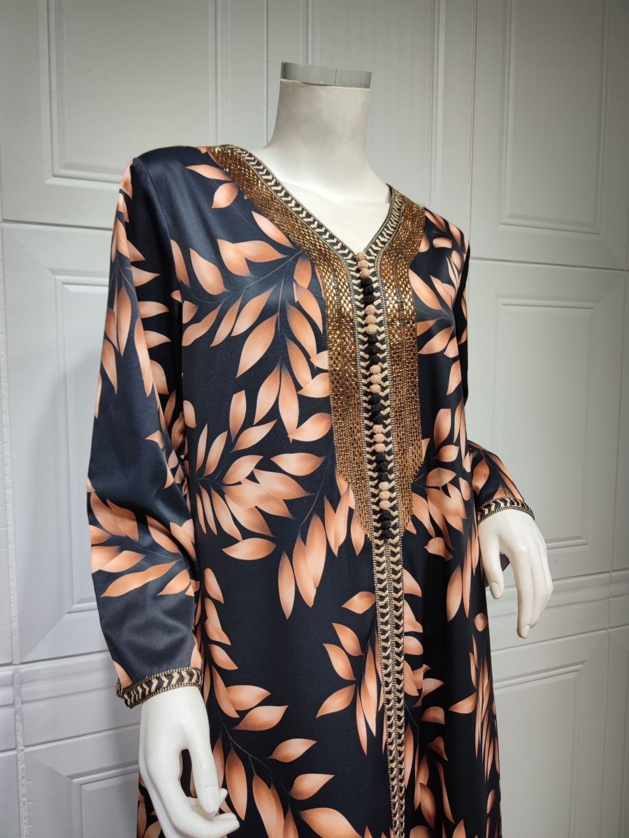 Middle East Muslim Women's Wear Arab Robe Dress - Eshtree